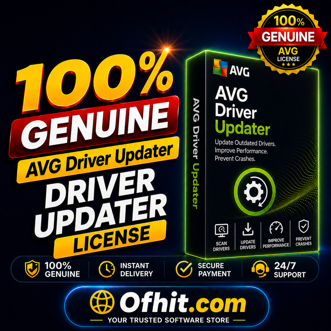 AVG Driver Updater License Key