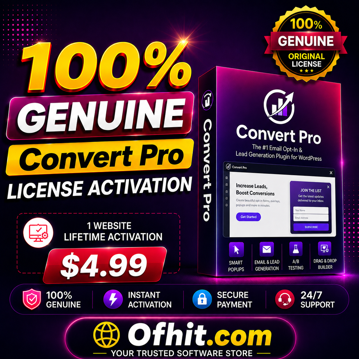 Convert Pro License Key Activation