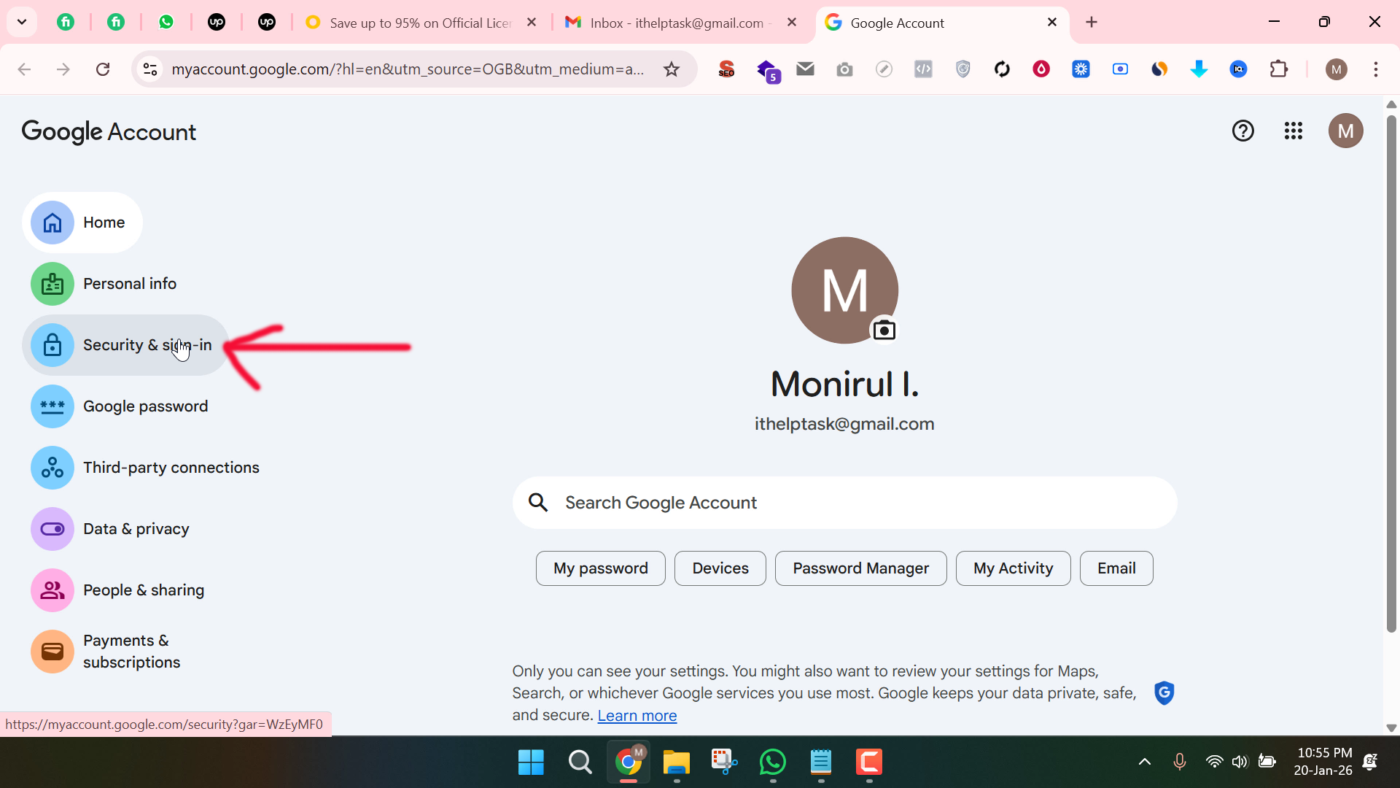 Gmail App Password