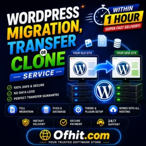 WordPress Migration, Transfer / Clone Service