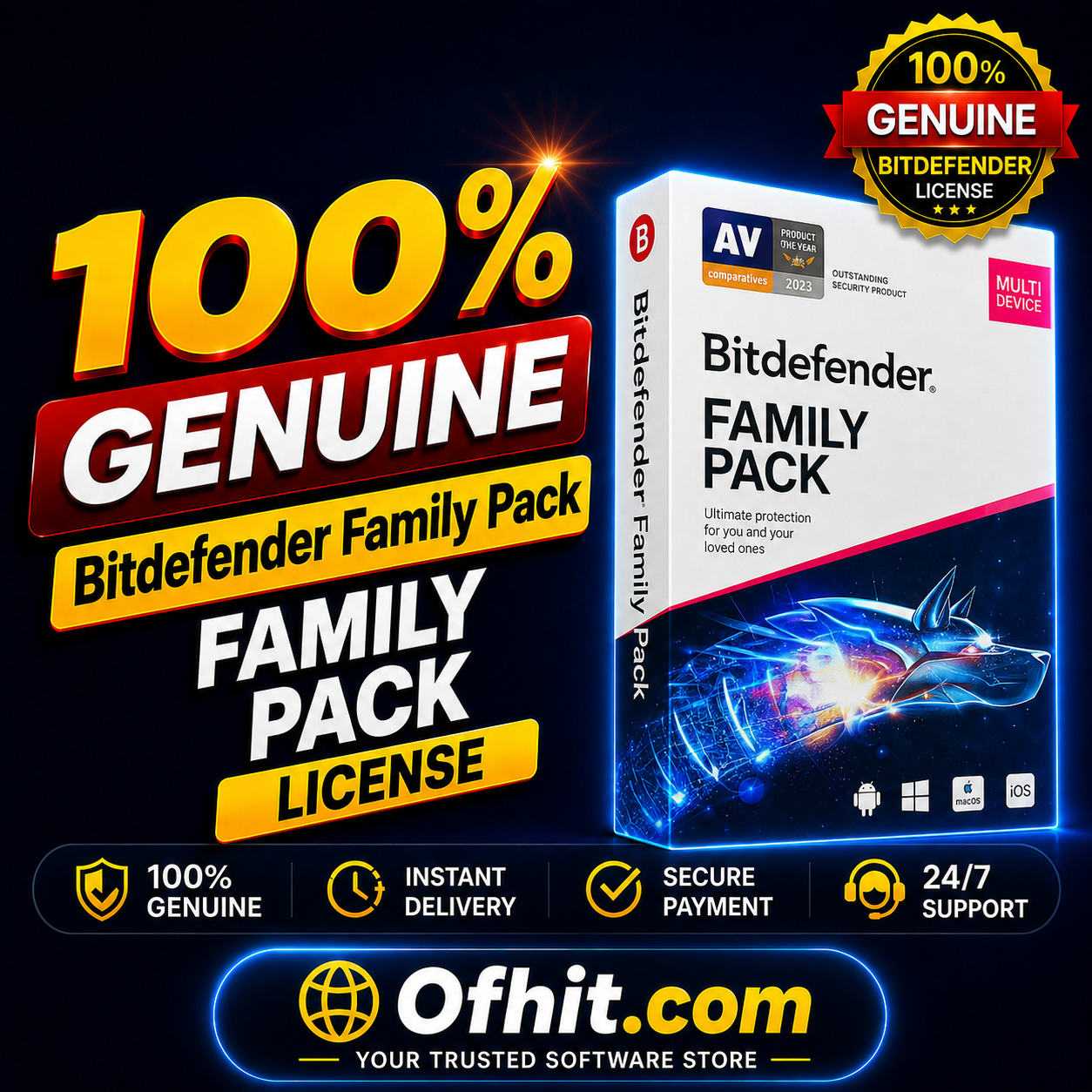 Bitdefender Family Pack License Key