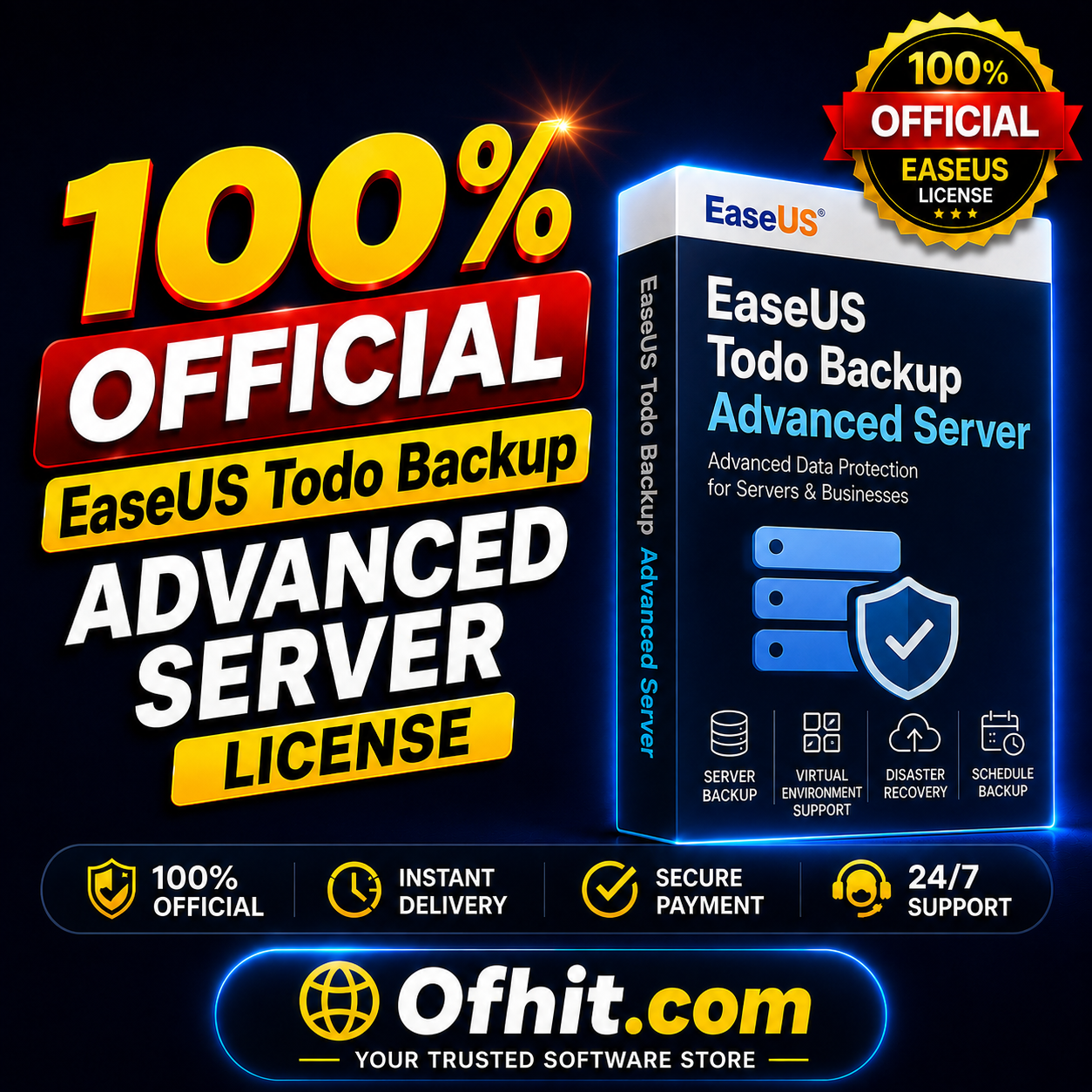 EaseUS Todo Backup Advanced Server License Key