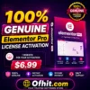 Elementor Pro License Key Activation